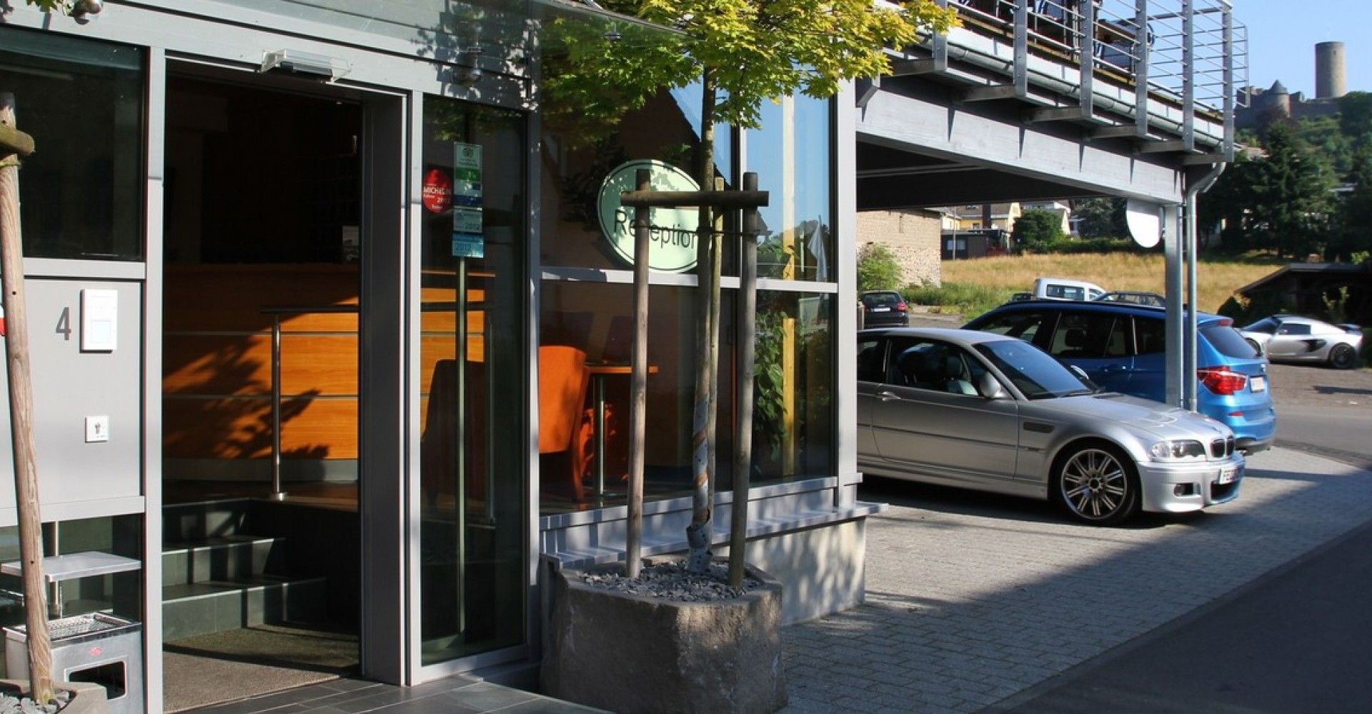Hotel entrance
