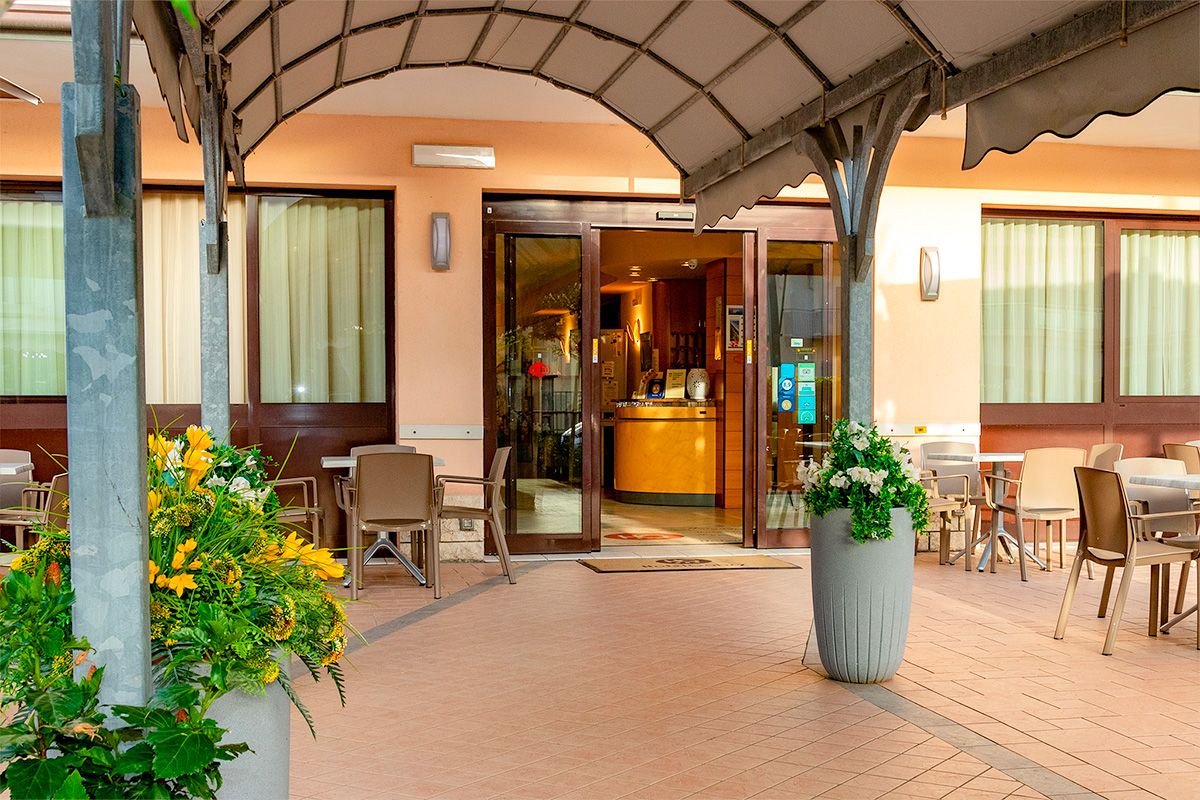 Hotel entrance