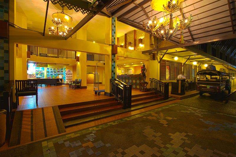 Hotel entrance
